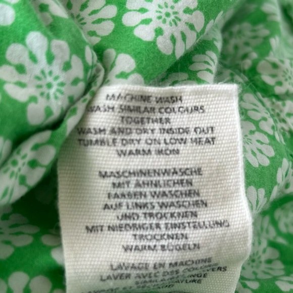 •Mini Boden• Tiered Cotton Floral Skirt - Size 7-8 - Picture 6 of 7